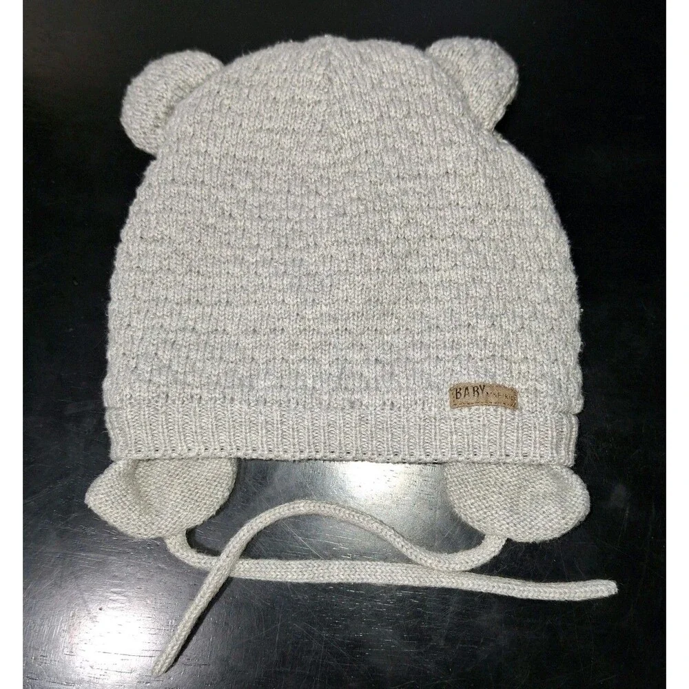 Baby Boy Hats Mixed Lot Of 4 Bucket Santa Bear Bonnet Aprox 9 Months Photo Props